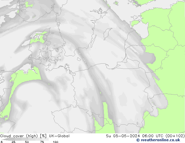 Bulutlar (yüksek) UK-Global Paz 05.05.2024 06 UTC