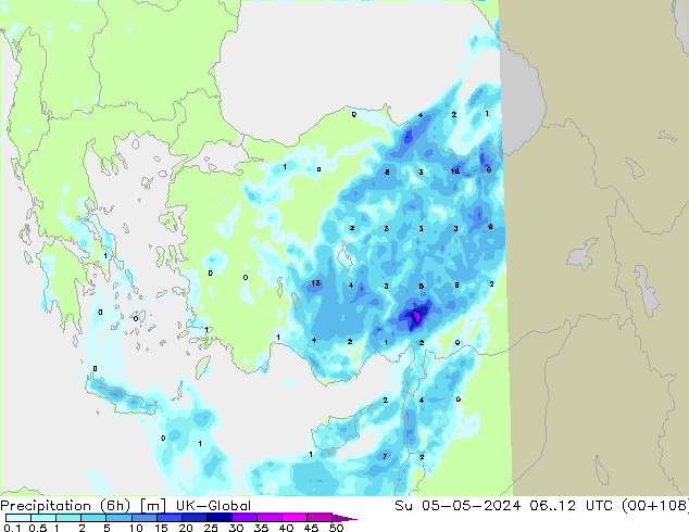 Nied. akkumuliert (6Std) UK-Global So 05.05.2024 12 UTC