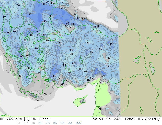 RH 700 hPa UK-Global so. 04.05.2024 12 UTC