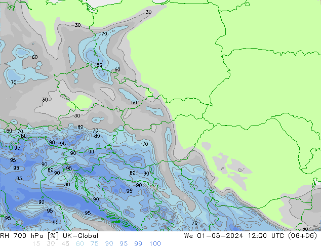 RV 700 hPa UK-Global wo 01.05.2024 12 UTC