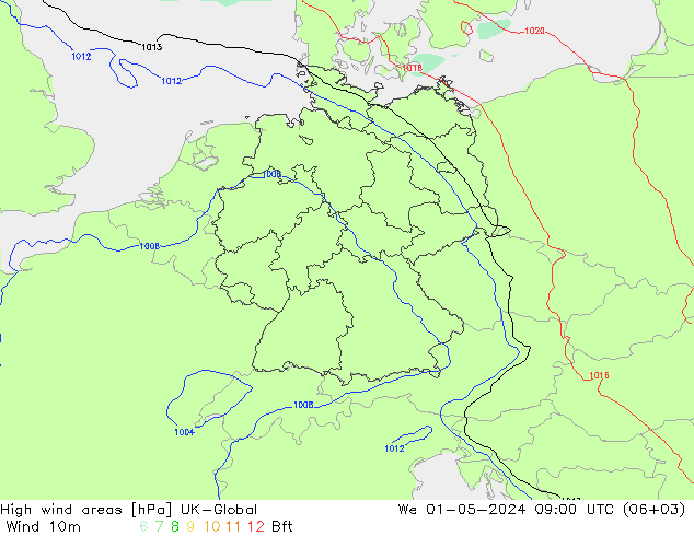 Windvelden UK-Global wo 01.05.2024 09 UTC