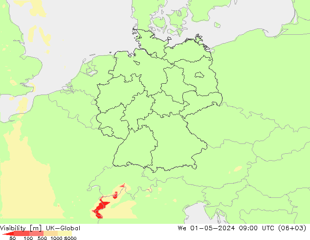 Sichtweite UK-Global Mi 01.05.2024 09 UTC