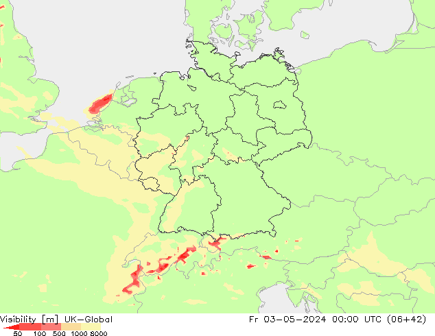 Visibility UK-Global Fr 03.05.2024 00 UTC