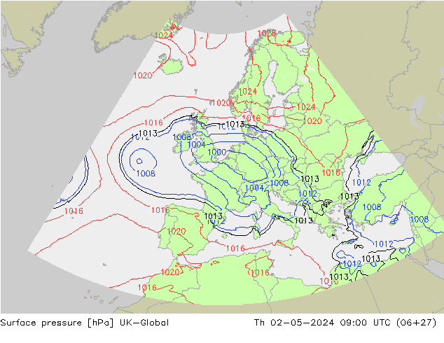 pressão do solo UK-Global Qui 02.05.2024 09 UTC