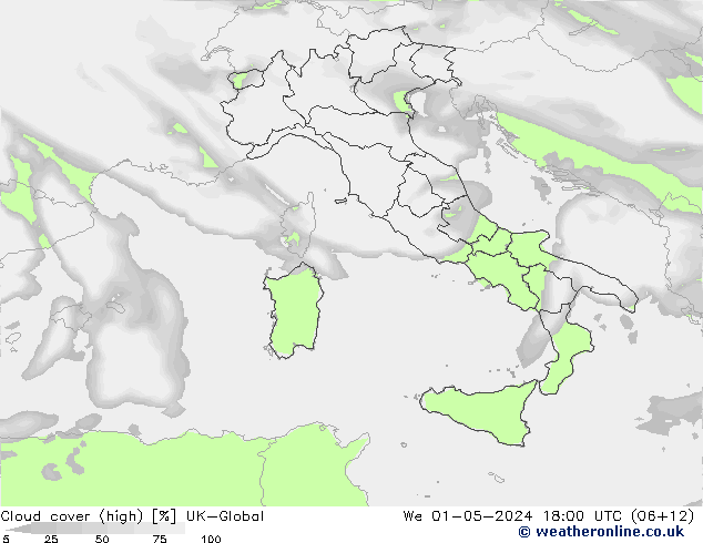 Wolken (hohe) UK-Global Mi 01.05.2024 18 UTC