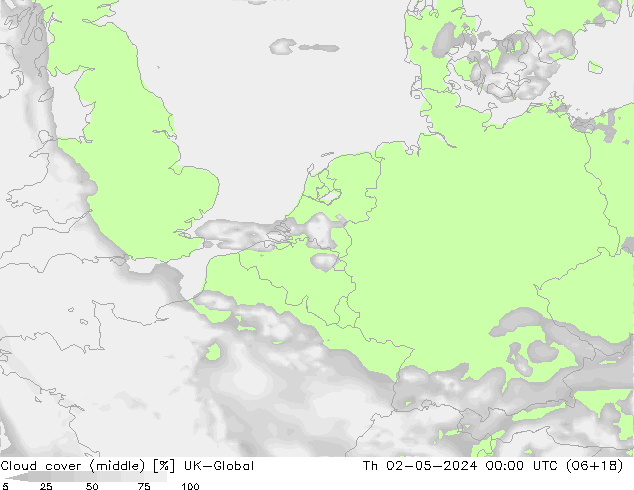 Cloud cover (middle) UK-Global Th 02.05.2024 00 UTC