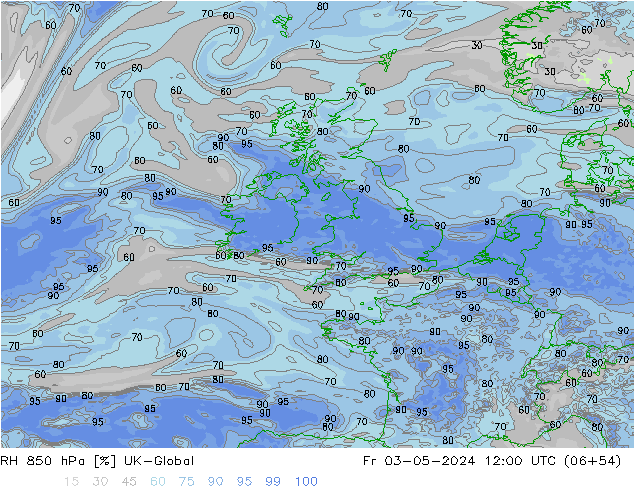 850 hPa Nispi Nem UK-Global Cu 03.05.2024 12 UTC