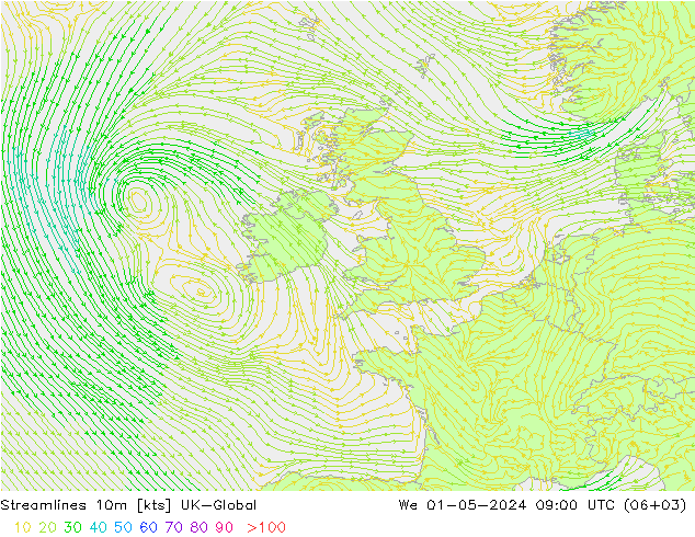 Linia prądu 10m UK-Global śro. 01.05.2024 09 UTC