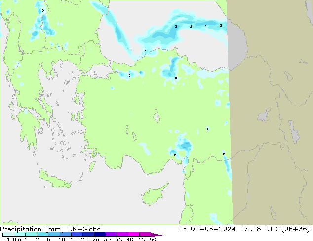 Srážky UK-Global Čt 02.05.2024 18 UTC