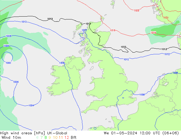 High wind areas UK-Global St 01.05.2024 12 UTC