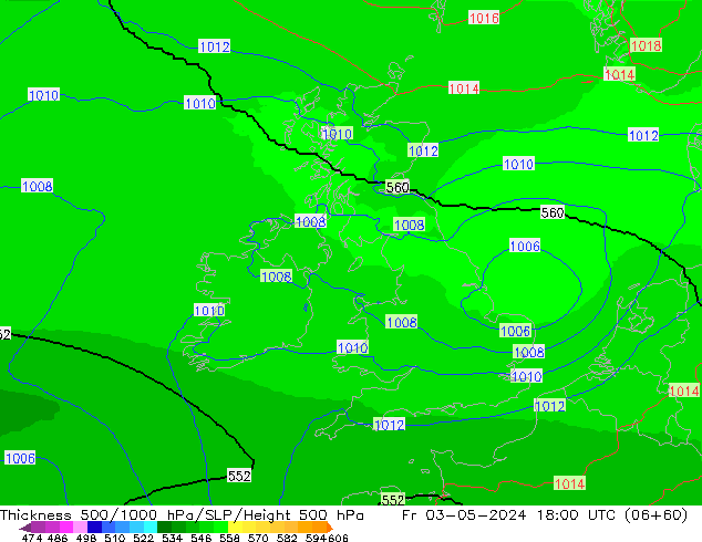 Thck 500-1000hPa UK-Global ven 03.05.2024 18 UTC