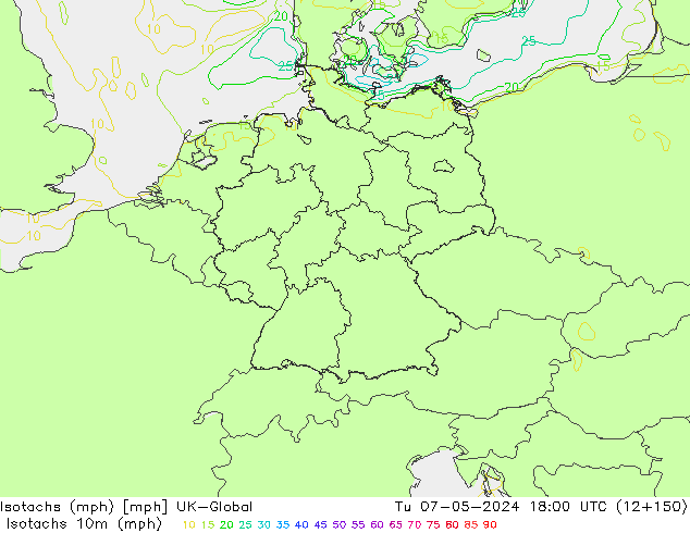 Isotachs (mph) UK-Global Ter 07.05.2024 18 UTC