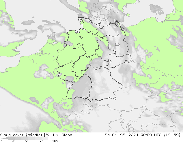 Nubes medias UK-Global sáb 04.05.2024 00 UTC