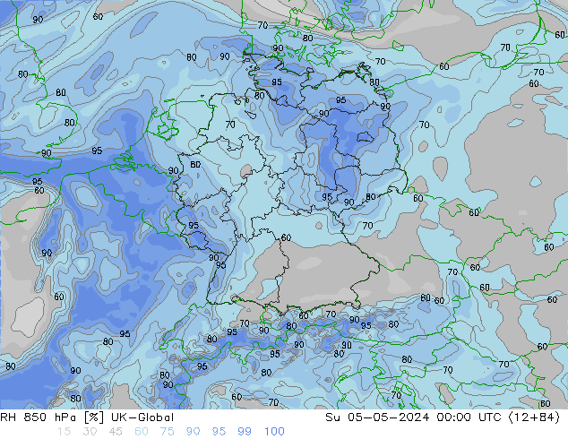 RV 850 hPa UK-Global zo 05.05.2024 00 UTC