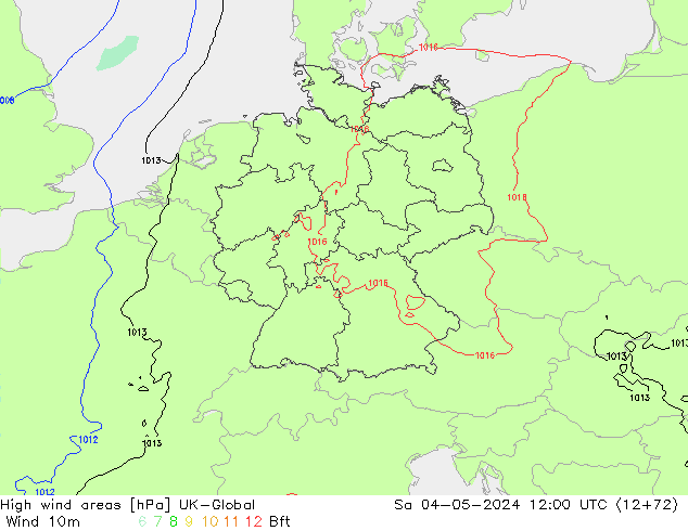 High wind areas UK-Global Sa 04.05.2024 12 UTC