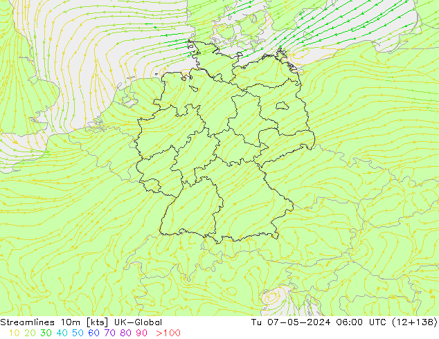 Ligne de courant 10m UK-Global mar 07.05.2024 06 UTC