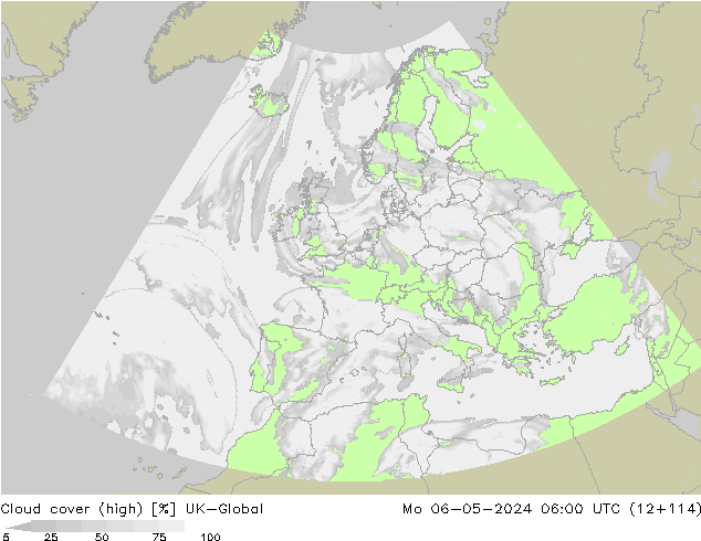 Bulutlar (yüksek) UK-Global Pzt 06.05.2024 06 UTC