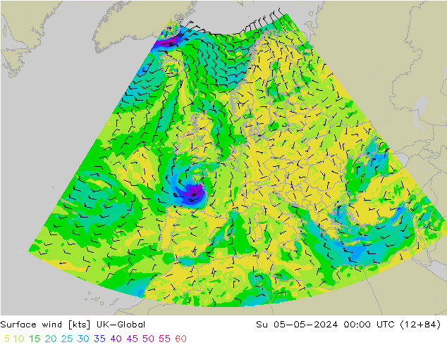 Bodenwind UK-Global So 05.05.2024 00 UTC