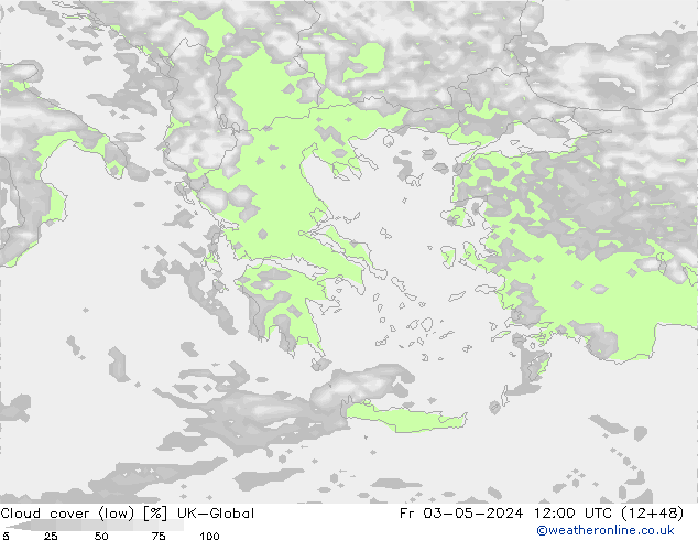 zachmurzenie (niskie) UK-Global pt. 03.05.2024 12 UTC