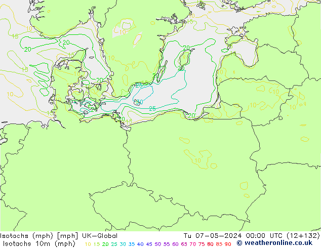 Isotachs (mph) UK-Global Ter 07.05.2024 00 UTC