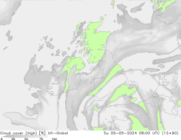 zachmurzenie (wysokie) UK-Global nie. 05.05.2024 06 UTC