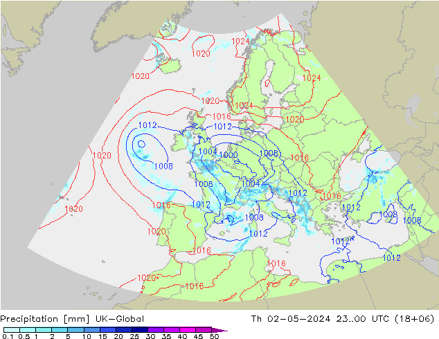 Neerslag UK-Global do 02.05.2024 00 UTC