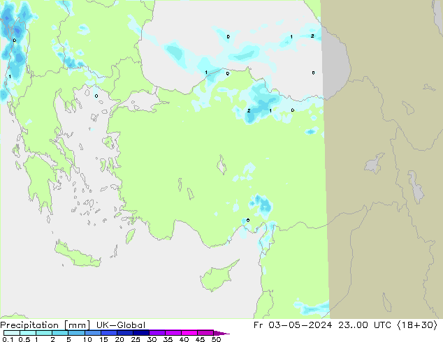 Niederschlag UK-Global Fr 03.05.2024 00 UTC