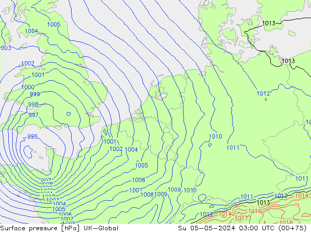 pressão do solo UK-Global Dom 05.05.2024 03 UTC