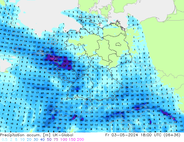 Precipitation accum. UK-Global pt. 03.05.2024 18 UTC