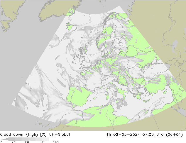 Bewolking (Hoog) UK-Global do 02.05.2024 07 UTC