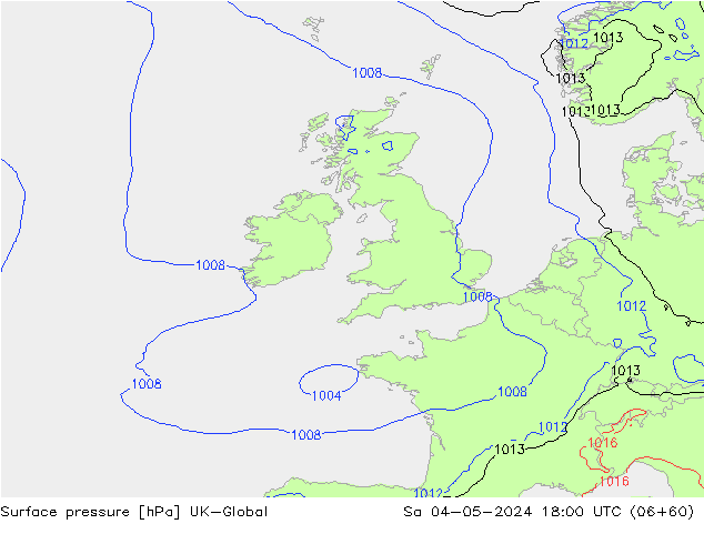 Yer basıncı UK-Global Cts 04.05.2024 18 UTC