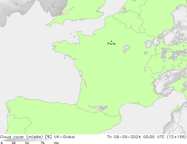 nuvens (médio) UK-Global Qui 09.05.2024 00 UTC