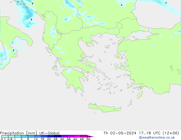 Yağış UK-Global Per 02.05.2024 18 UTC