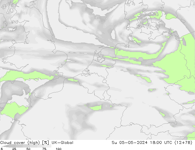 Nubes altas UK-Global dom 05.05.2024 18 UTC