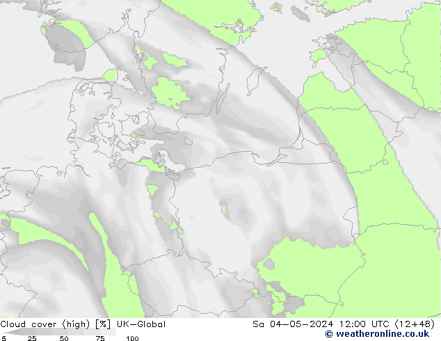 vysoký oblak UK-Global So 04.05.2024 12 UTC