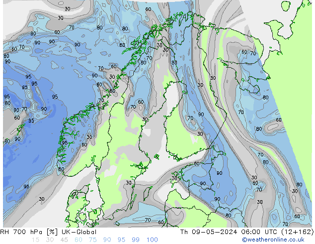 700 hPa Nispi Nem UK-Global Per 09.05.2024 06 UTC