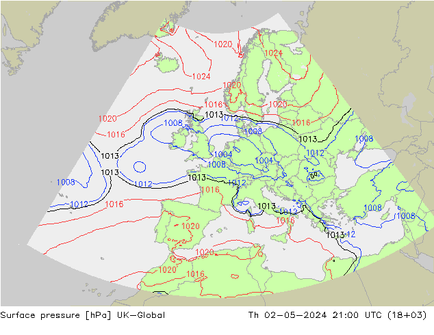 pressão do solo UK-Global Qui 02.05.2024 21 UTC