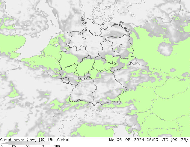 Wolken (tief) UK-Global Mo 06.05.2024 06 UTC