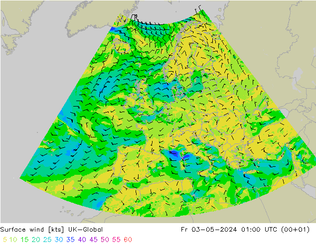 Surface wind UK-Global Fr 03.05.2024 01 UTC
