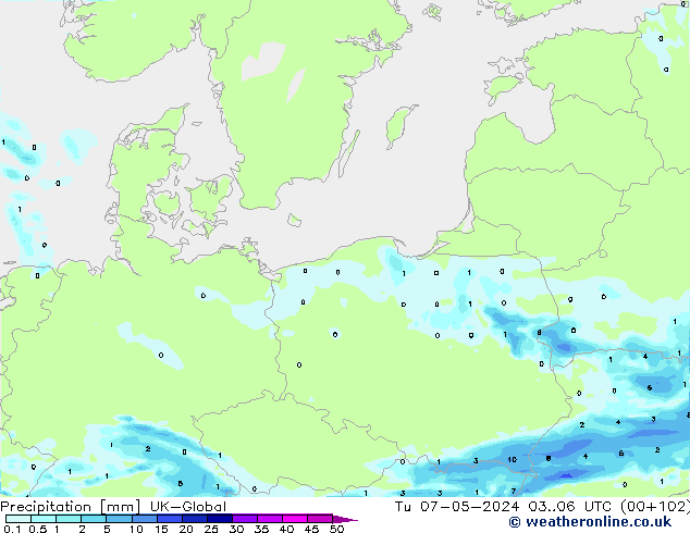 precipitação UK-Global Ter 07.05.2024 06 UTC