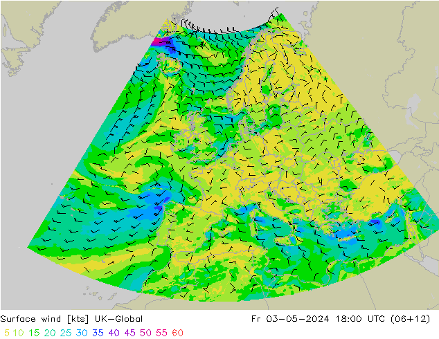 ветер 10 m UK-Global пт 03.05.2024 18 UTC