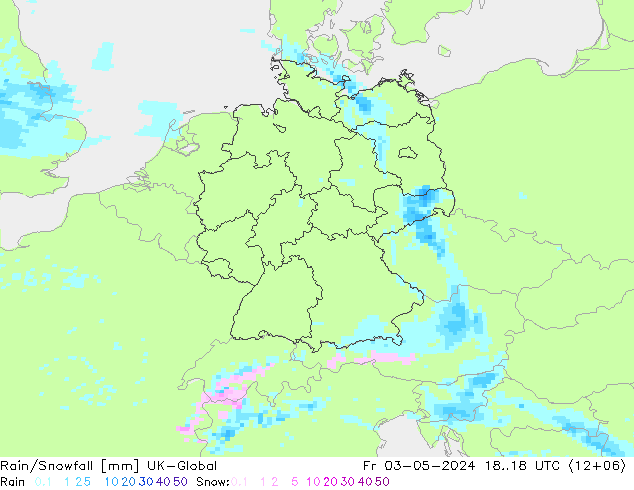 Rain/Snowfall UK-Global Sex 03.05.2024 18 UTC