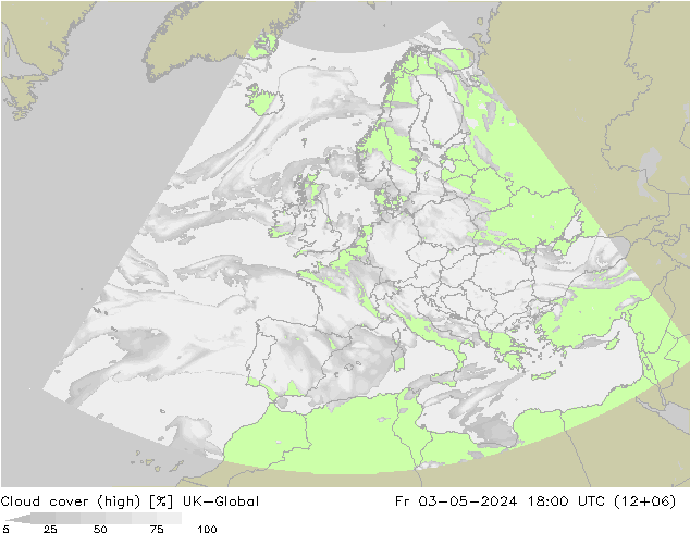 Bewolking (Hoog) UK-Global vr 03.05.2024 18 UTC