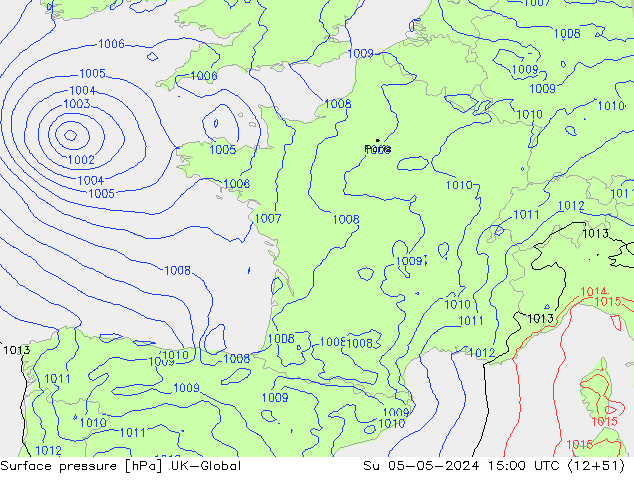 Bodendruck UK-Global So 05.05.2024 15 UTC
