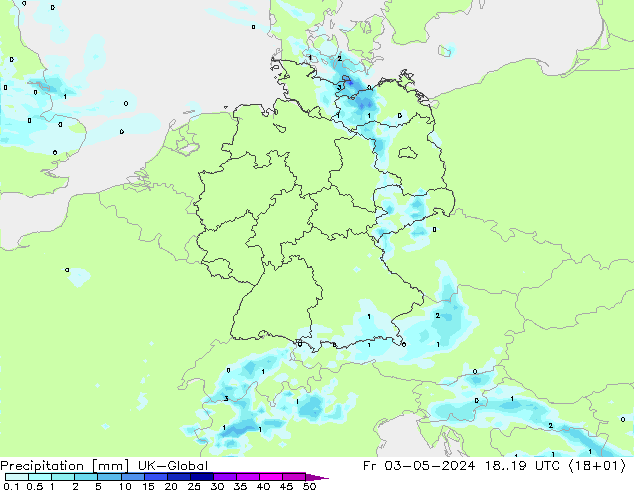 Niederschlag UK-Global Fr 03.05.2024 19 UTC