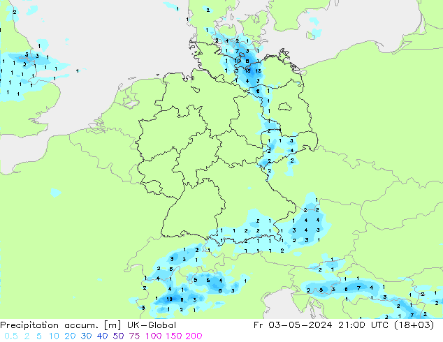 Precipitation accum. UK-Global pt. 03.05.2024 21 UTC