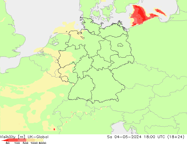 Sichtweite UK-Global Sa 04.05.2024 18 UTC