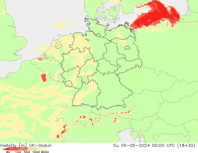 Visibilité UK-Global dim 05.05.2024 00 UTC