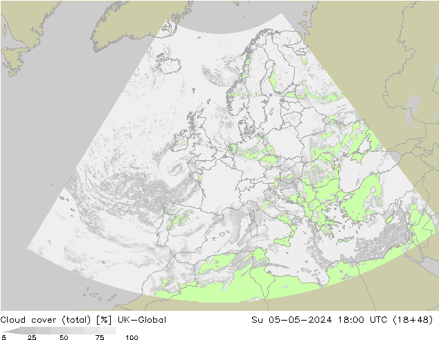 Bulutlar (toplam) UK-Global Paz 05.05.2024 18 UTC