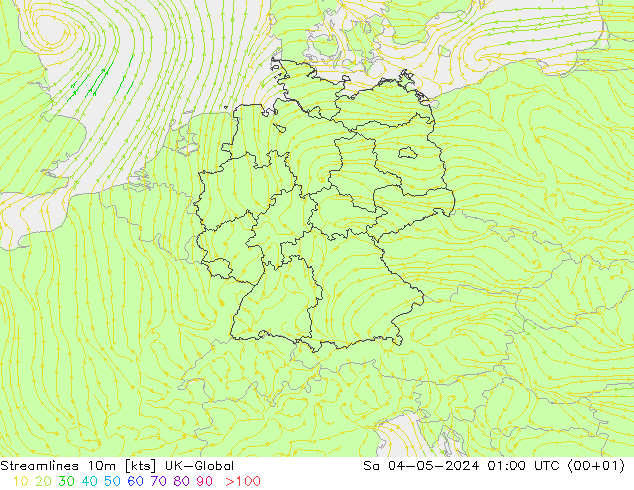 Streamlines 10m UK-Global Sa 04.05.2024 01 UTC